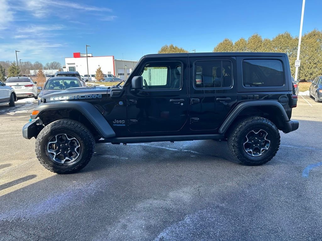 Used 2022 Jeep Wrangler Unlimited Rubicon 4xe w/ Cold Weather Group image 4