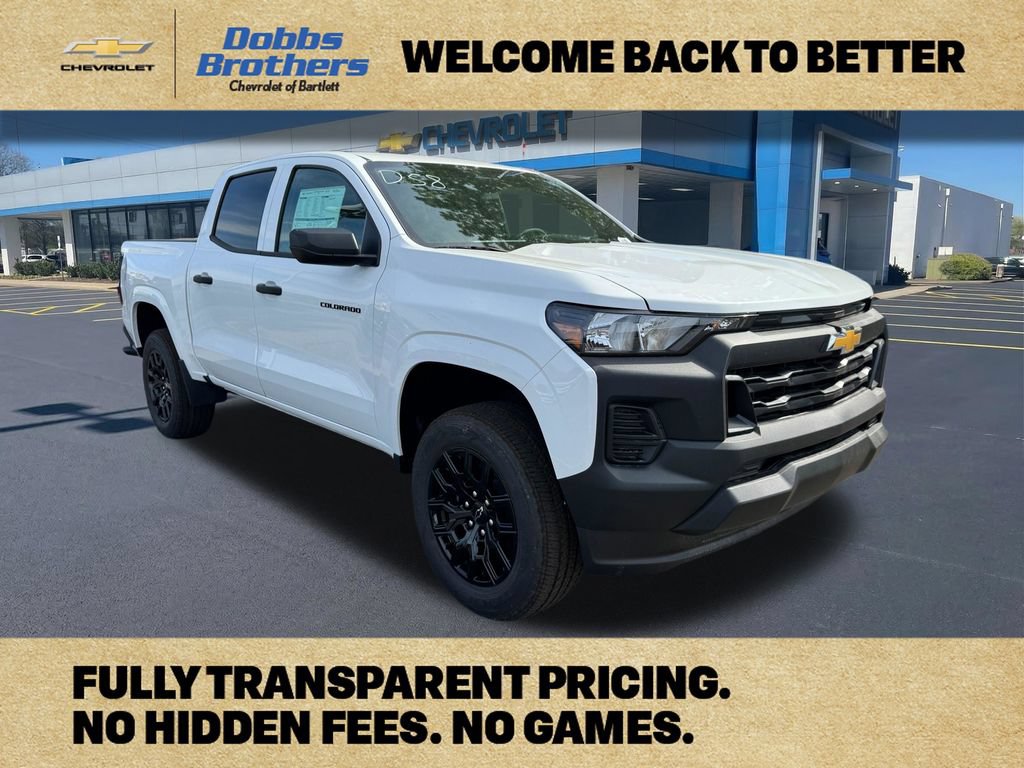 New 2026 Chevrolet Colorado W/T w/ LPO, Utility Wall Package