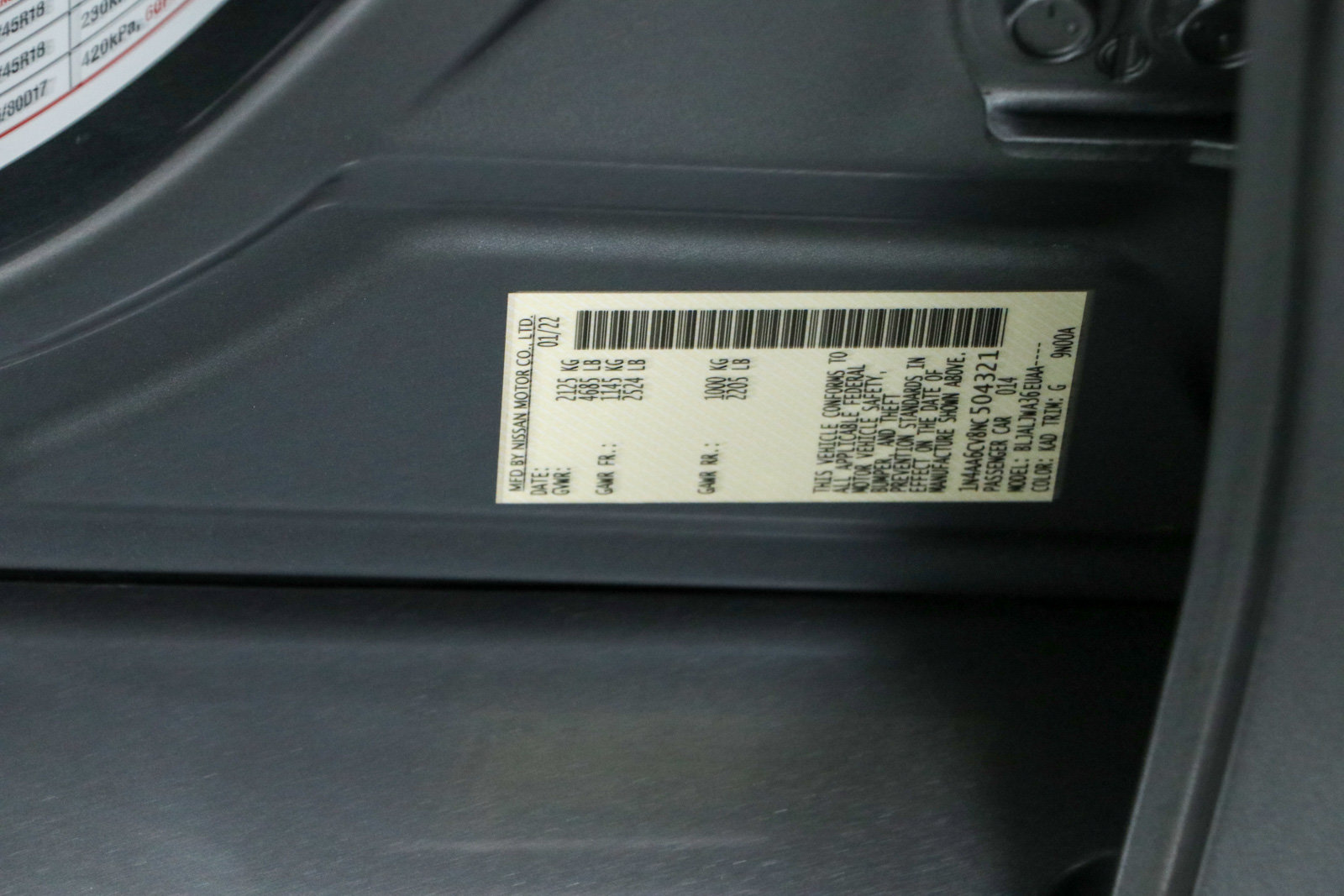 Used 2022 Nissan Maxima SV w/ Floor Mat Group FWD image 30