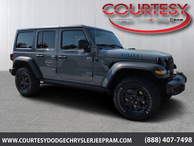 Certified 2023 Jeep Wrangler Unlimited w/ Cold Weather Group AWD/4WD image 1