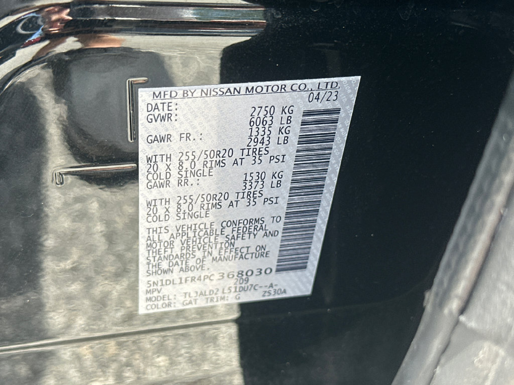 Certified 2023 INFINITI QX60 Luxe w/ Cargo Package FWD image 32