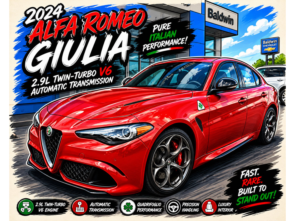Used 2024 Alfa Romeo Giulia Quadrifoglio RWD image 24