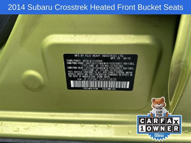 Used 2014 Subaru Crosstrek Touring image 30