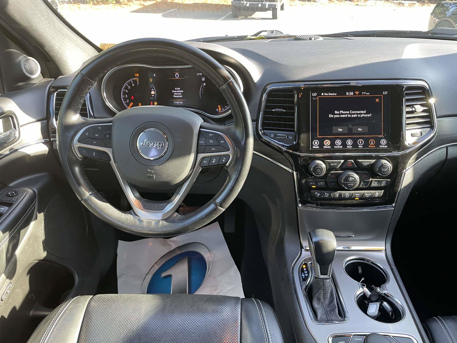 Certified 2021 Jeep Grand Cherokee Limited w/ Quick Order Package 28K 80th AWD/4WD image 14