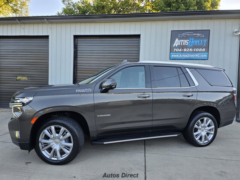 Used 2021 Chevrolet Tahoe High Country RWD image 3