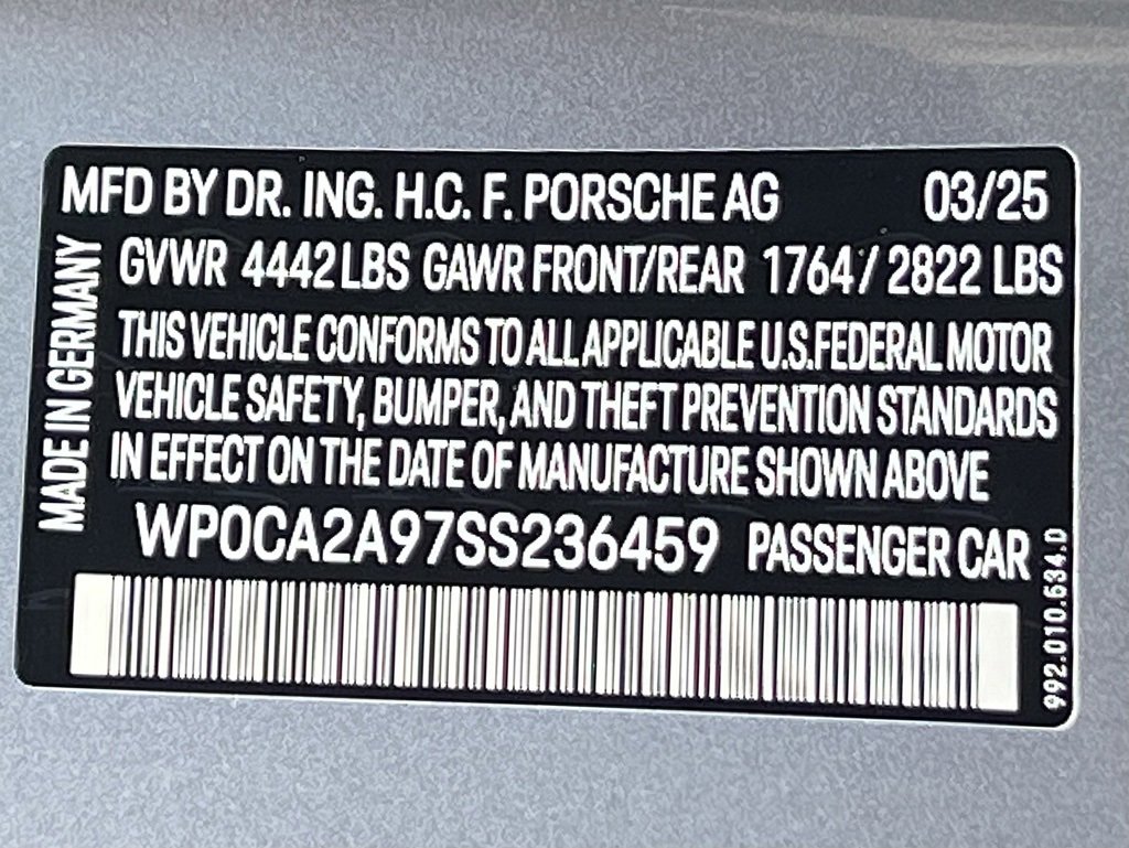 Used 2025 Porsche 911 Carrera image 49