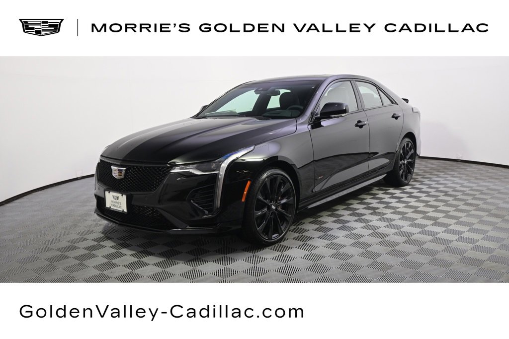 New 2026 Cadillac CT4 V w/ LPO, ONYX Package image 1