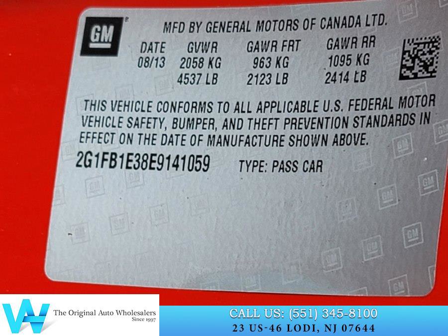 Used 2014 Chevrolet Camaro LT image 21