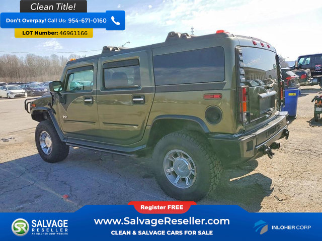 Used 2003 HUMMER H2 w/ Preferred Equipment Group AWD/4WD image 3