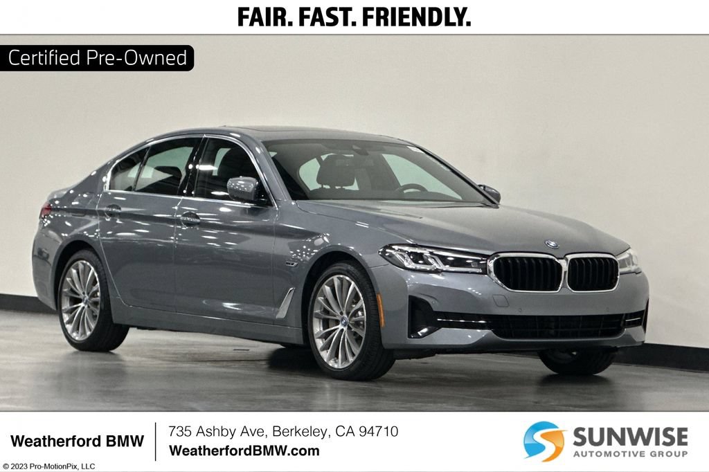Used 2023 BMW 530e w/ Convenience Package RWD image 1