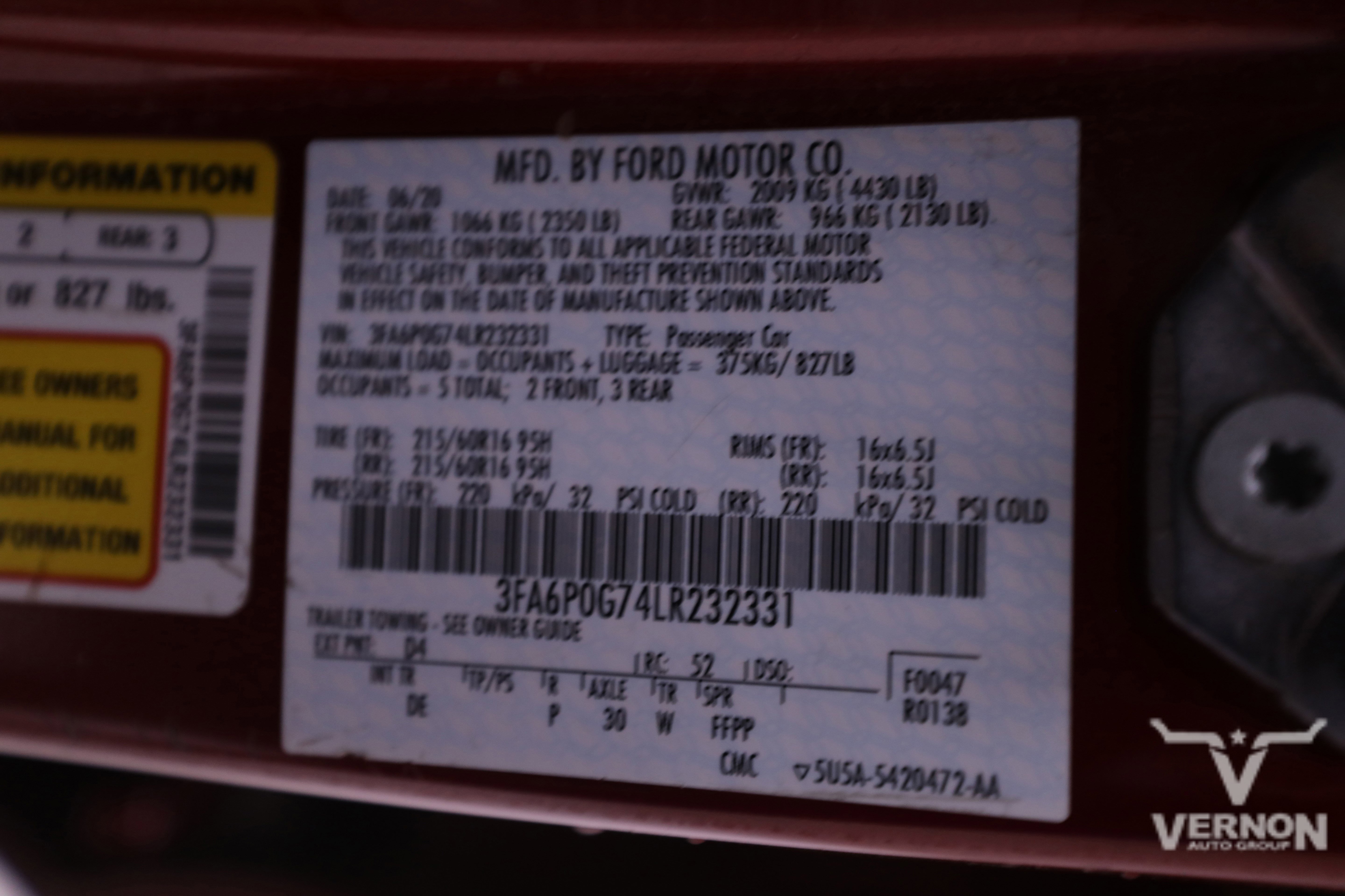 Used 2020 Ford Fusion S image 12