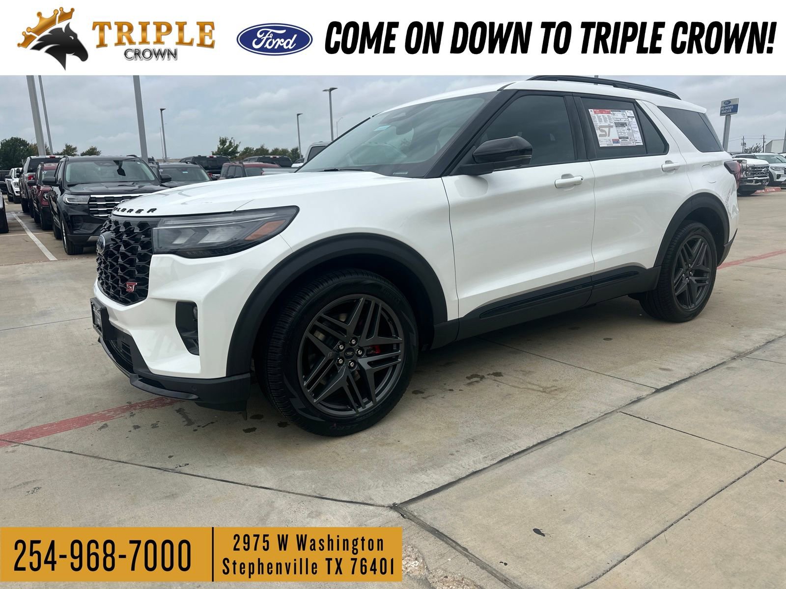 New 2026 Ford Explorer ST