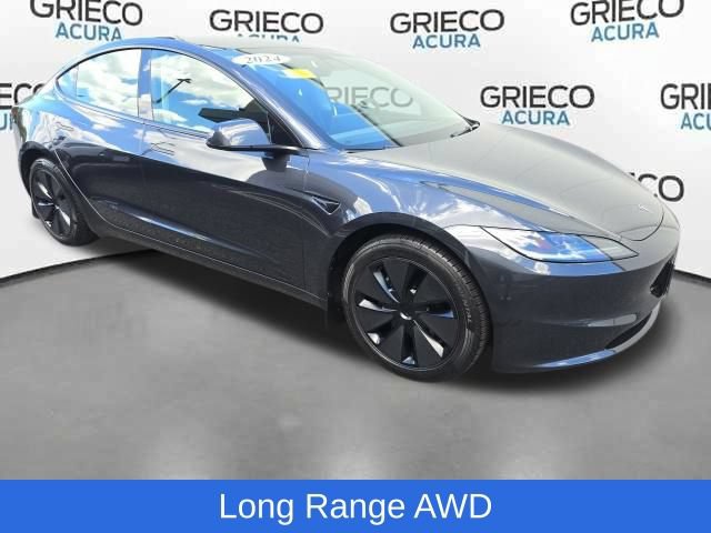 Used 2024 Tesla Model 3 Long Range AWD/4WD image 1