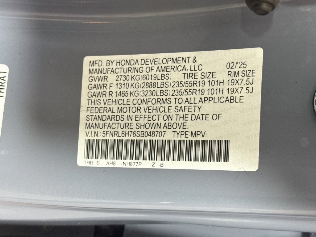 Used 2025 Honda Odyssey Sport-L image 10