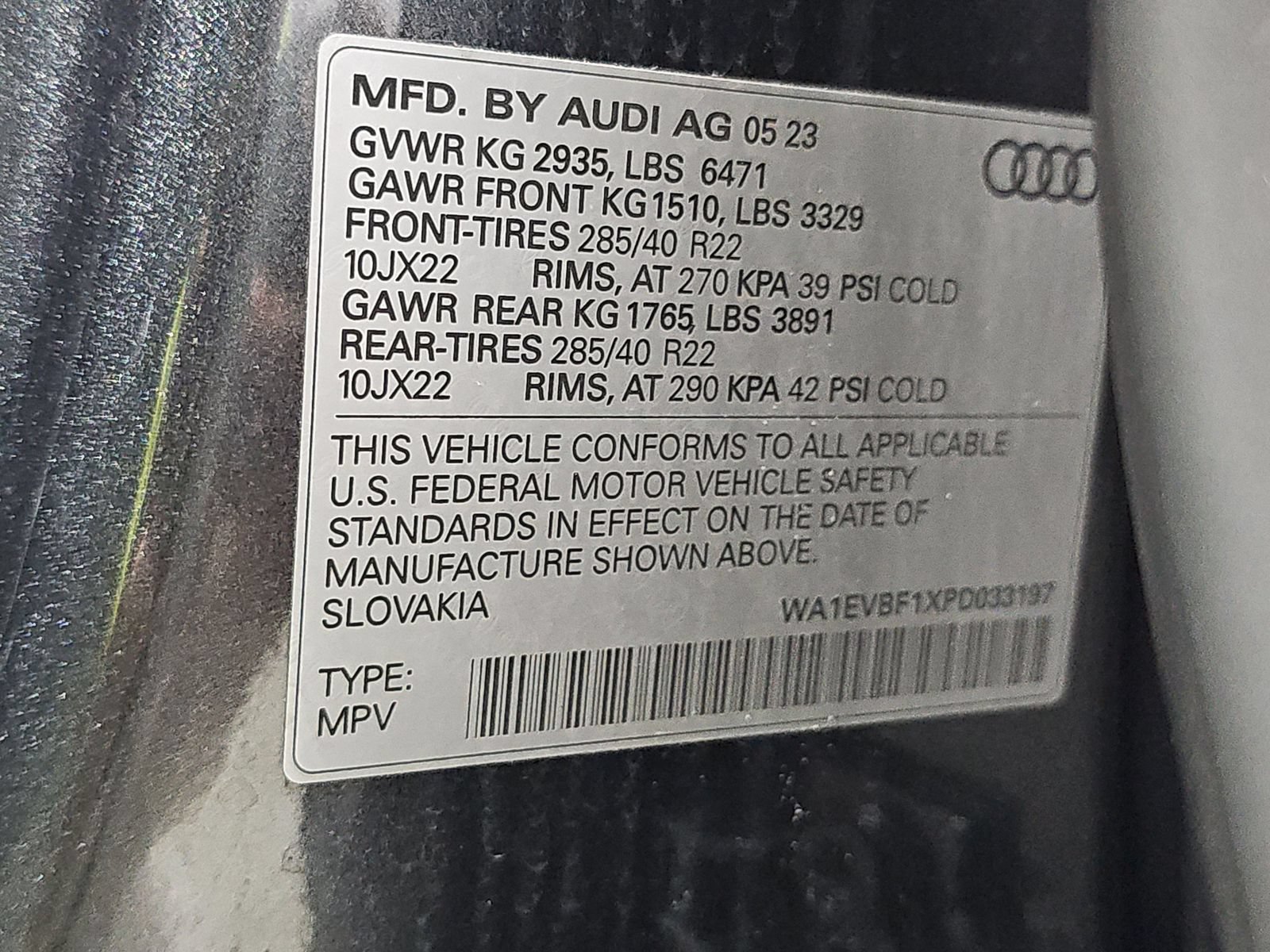 Used 2023 Audi Q8 Premium Plus w/ Premium Plus Package AWD/4WD image 40