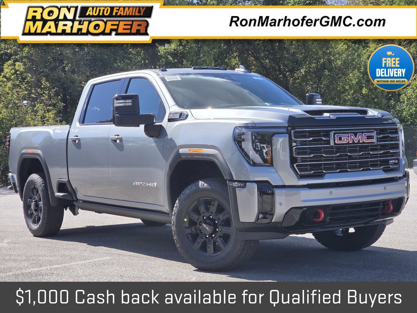 New 2026 GMC Sierra 2500 AT4 w/ Technology Package AWD/4WD 360° Tour