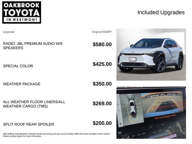 Certified 2023 Toyota bZ4X Limited w/ Weather Package image 4