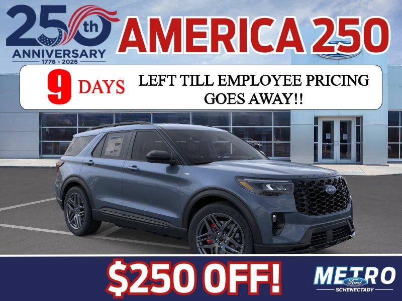 New 2026 Ford Explorer ST-Line w/ ST-Line Street Pack AWD/4WD image 1