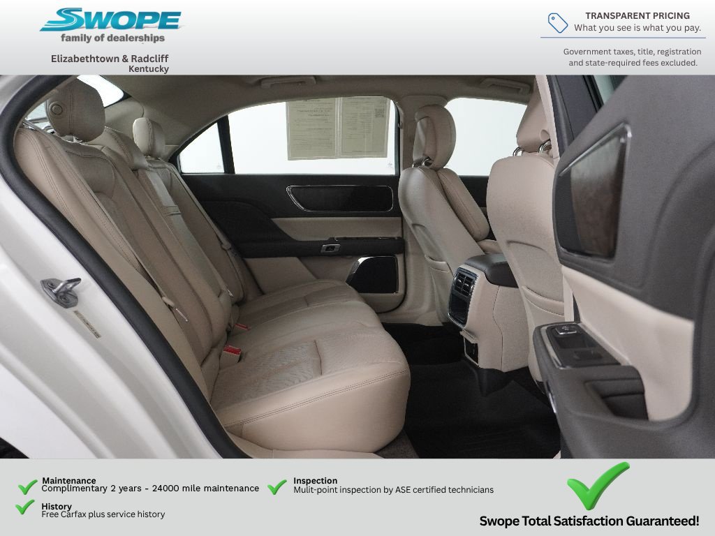 Used 2017 Lincoln Continental Select w/ Technology Package FWD image 9