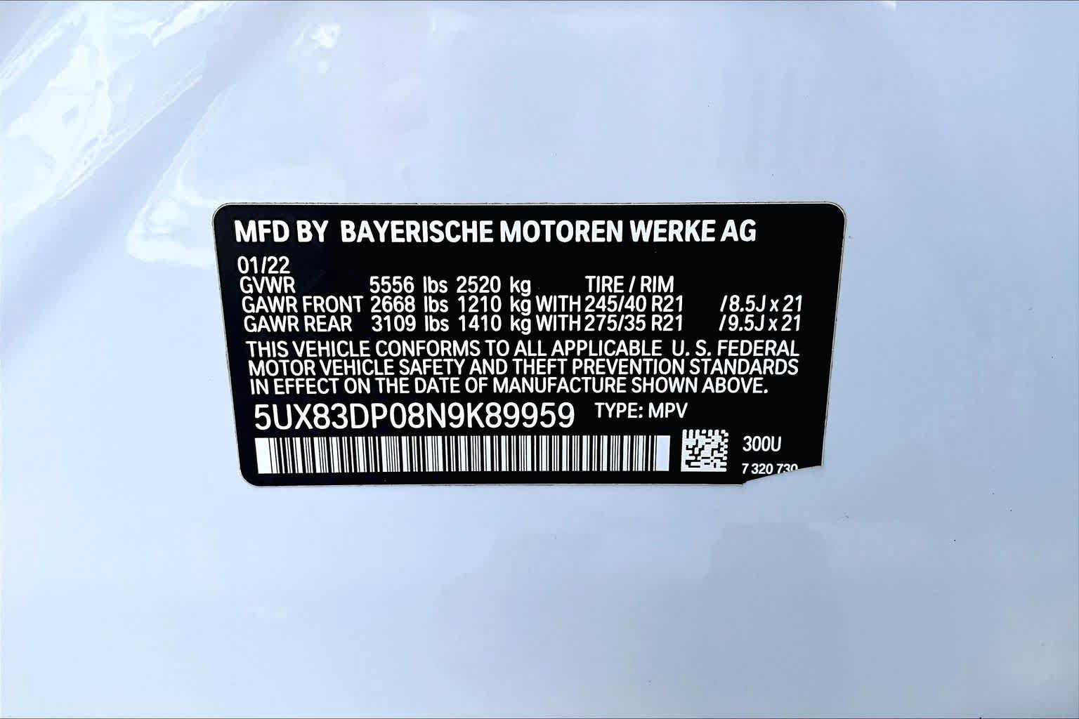 Used 2022 BMW X3 M40i AWD/4WD image 34