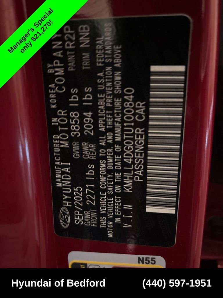 Certified 2026 Hyundai Elantra SE FWD image 14