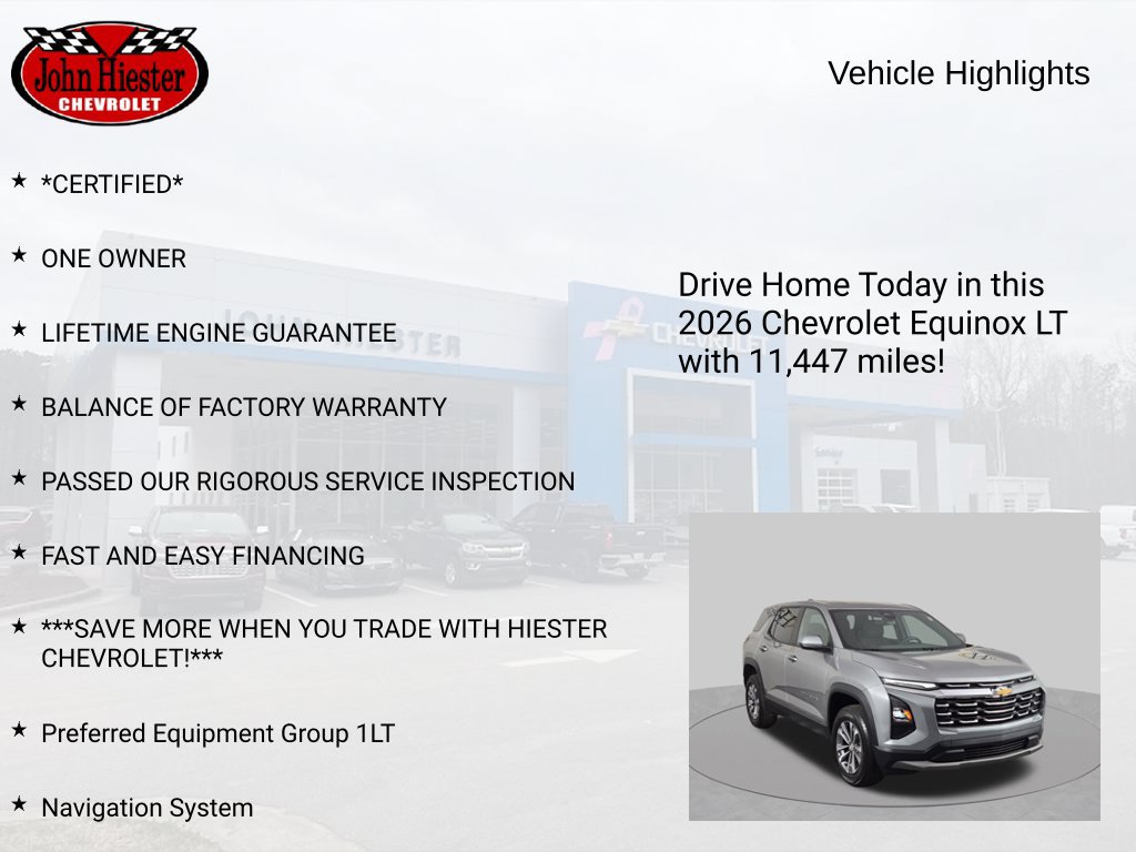 Certified 2026 Chevrolet Equinox LT FWD image 5