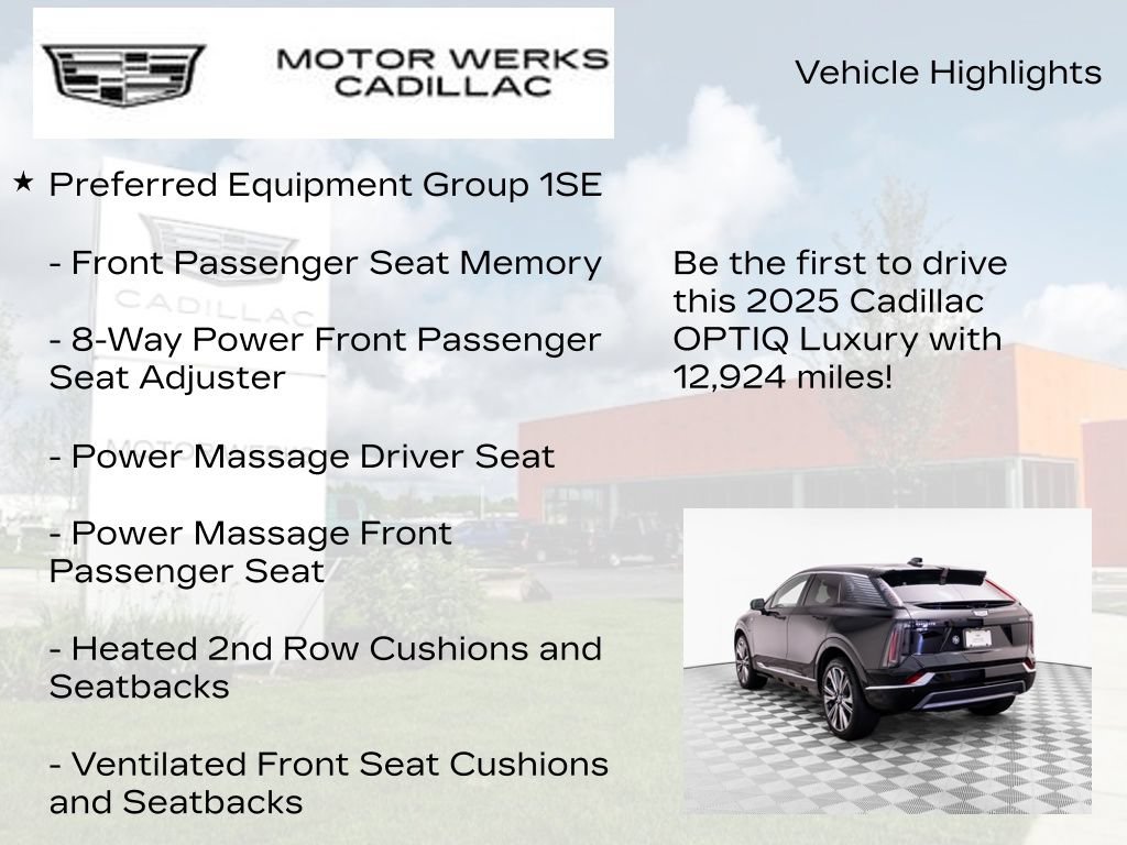 Used 2025 Cadillac Optiq Luxury 2 AWD/4WD image 6