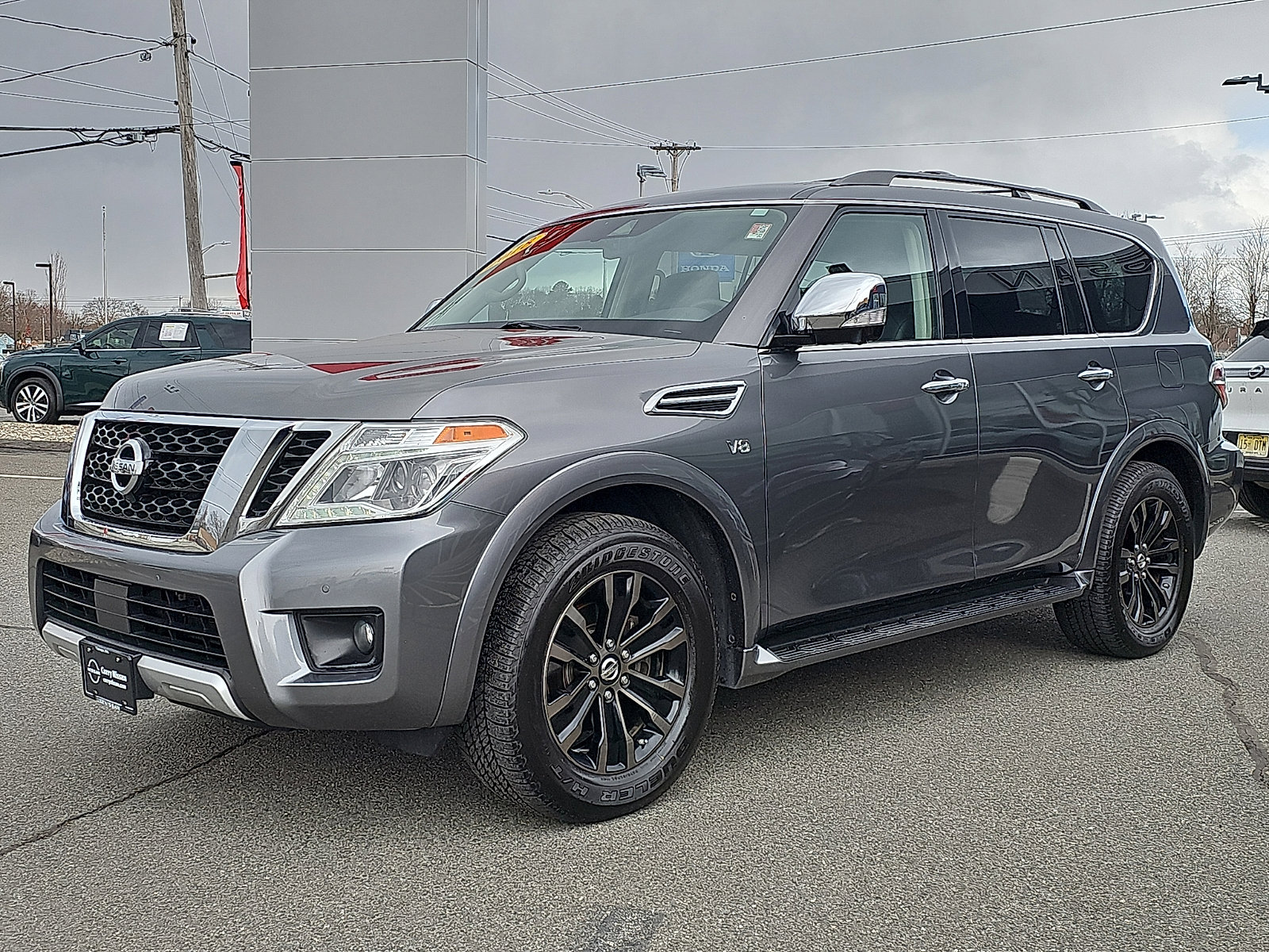 Used 2018 Nissan Armada Platinum w/ Captain Seat Package image 3