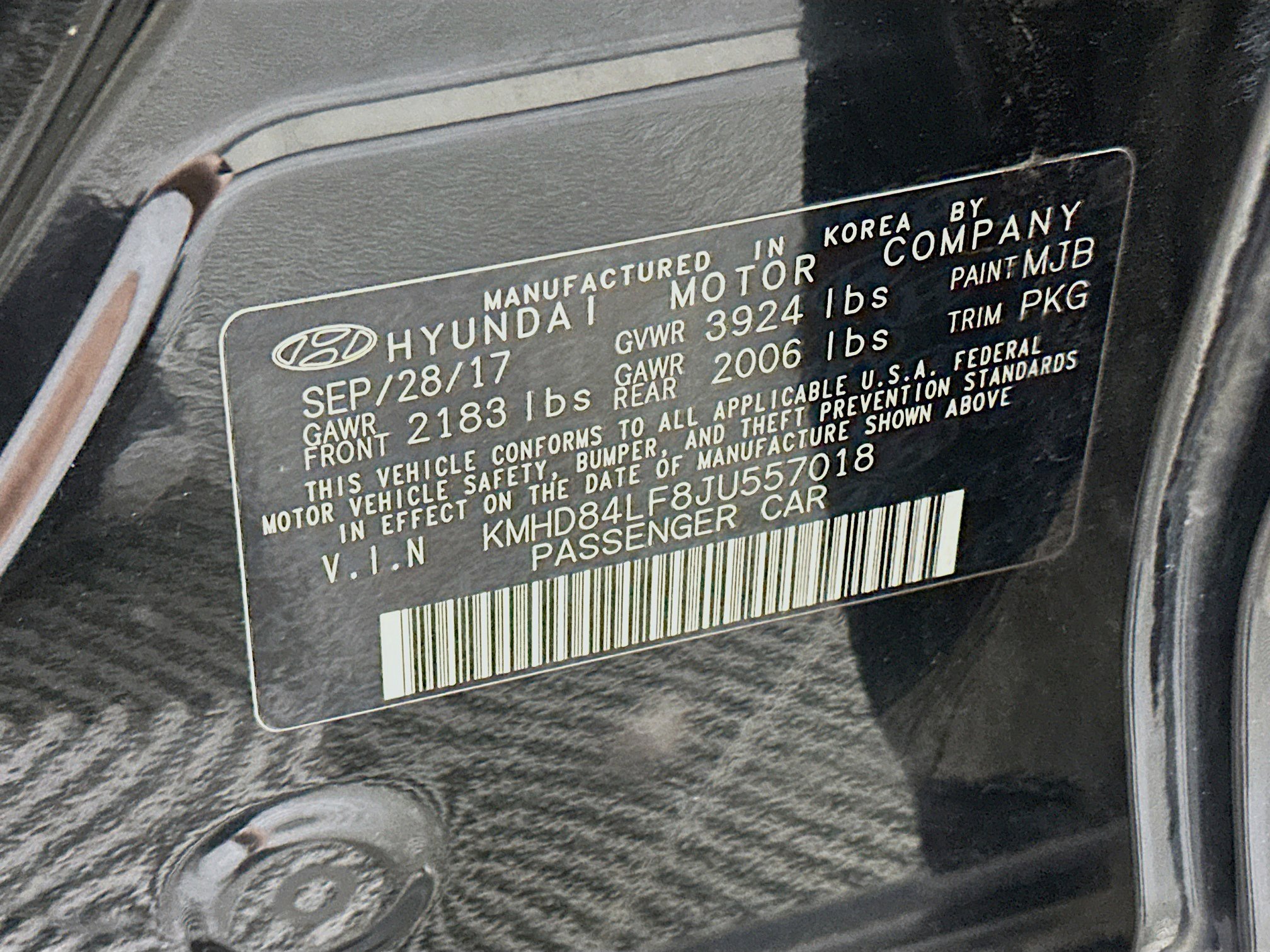 Used 2018 Hyundai Elantra SEL FWD image 12
