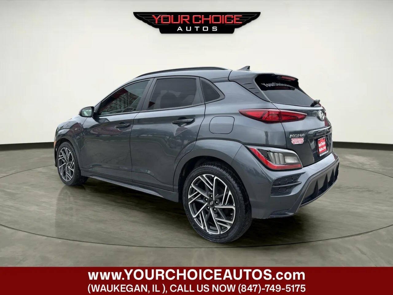 Used 2022 Hyundai Kona N Line w/ Tech Package AWD/4WD image 3