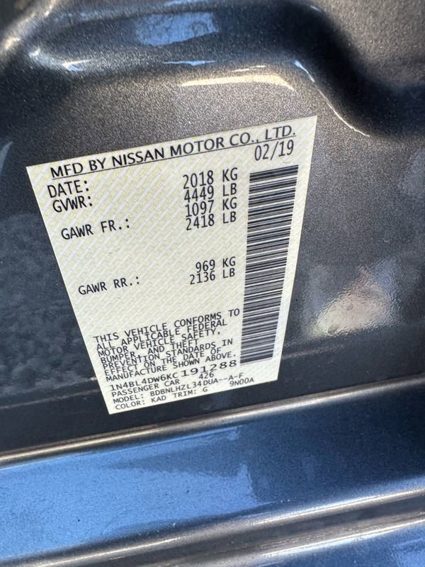 Used 2019 Nissan Altima 2.5 SV image 48