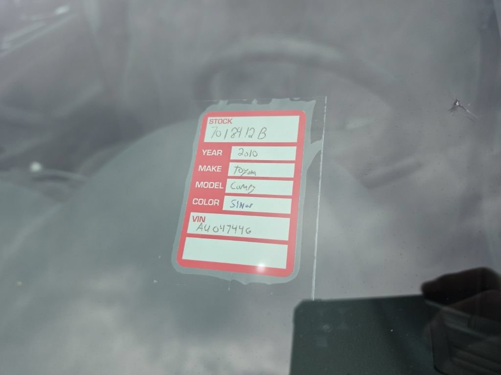 Used 2010 Toyota Camry LE FWD image 10