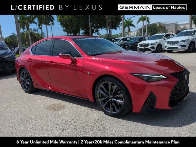 Certified 2024 Lexus IS 350 F Sport w/ Navigation Package RWD image 1