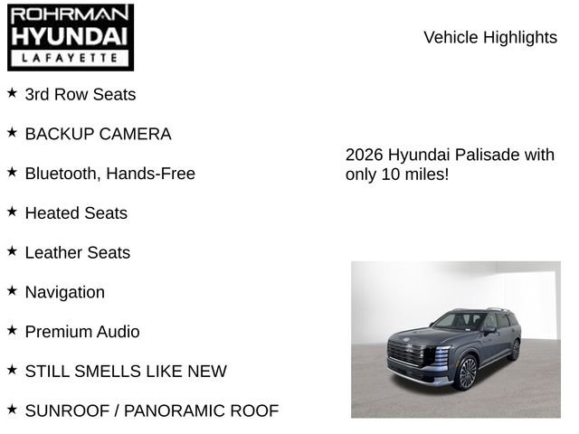 New 2026 Hyundai Palisade Calligraphy image 7