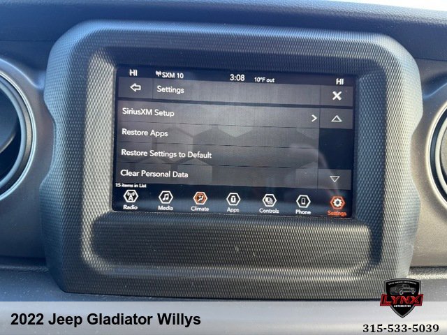 Used 2022 Jeep Gladiator Willys AWD/4WD image 25