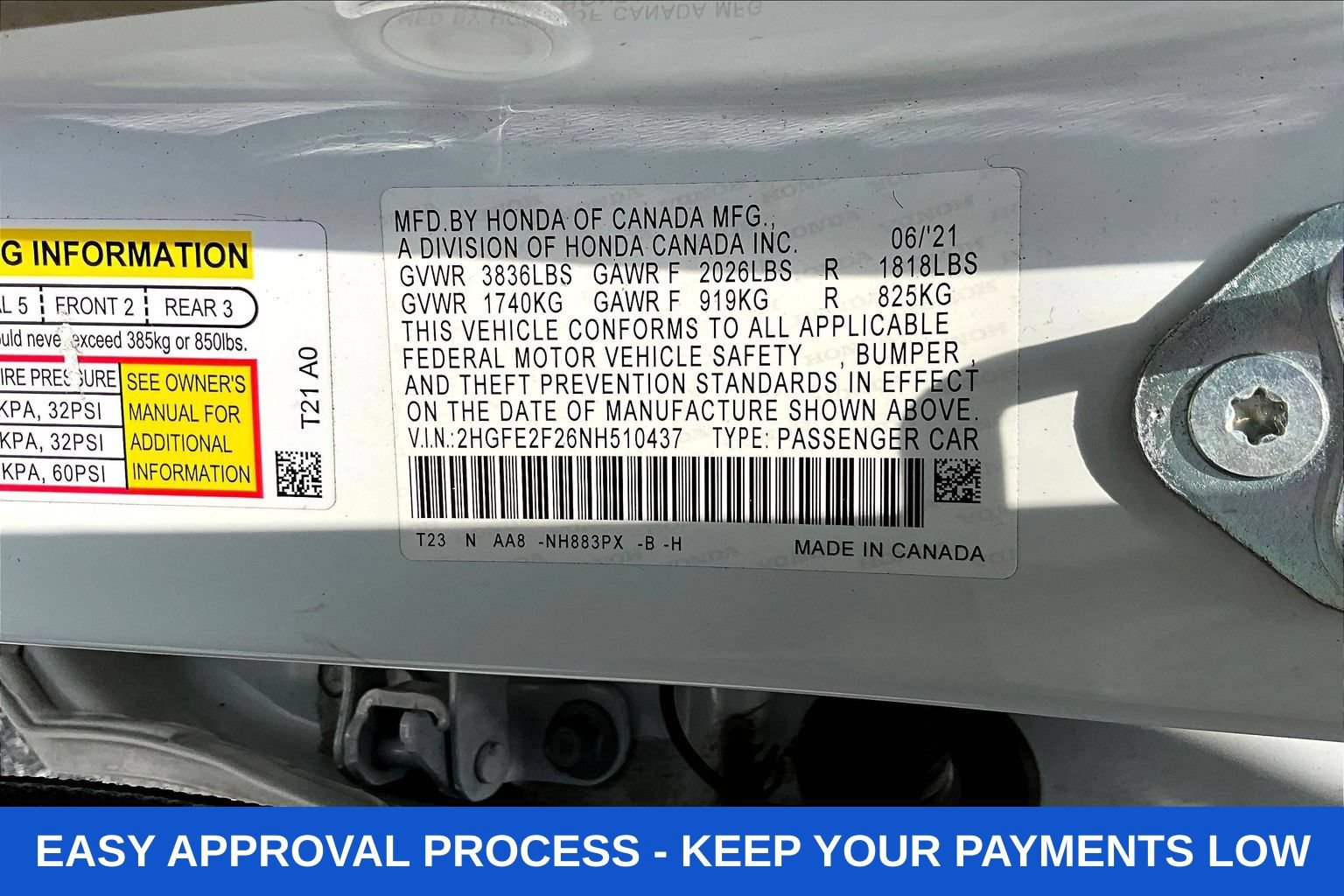 Used 2022 Honda Civic LX image 18