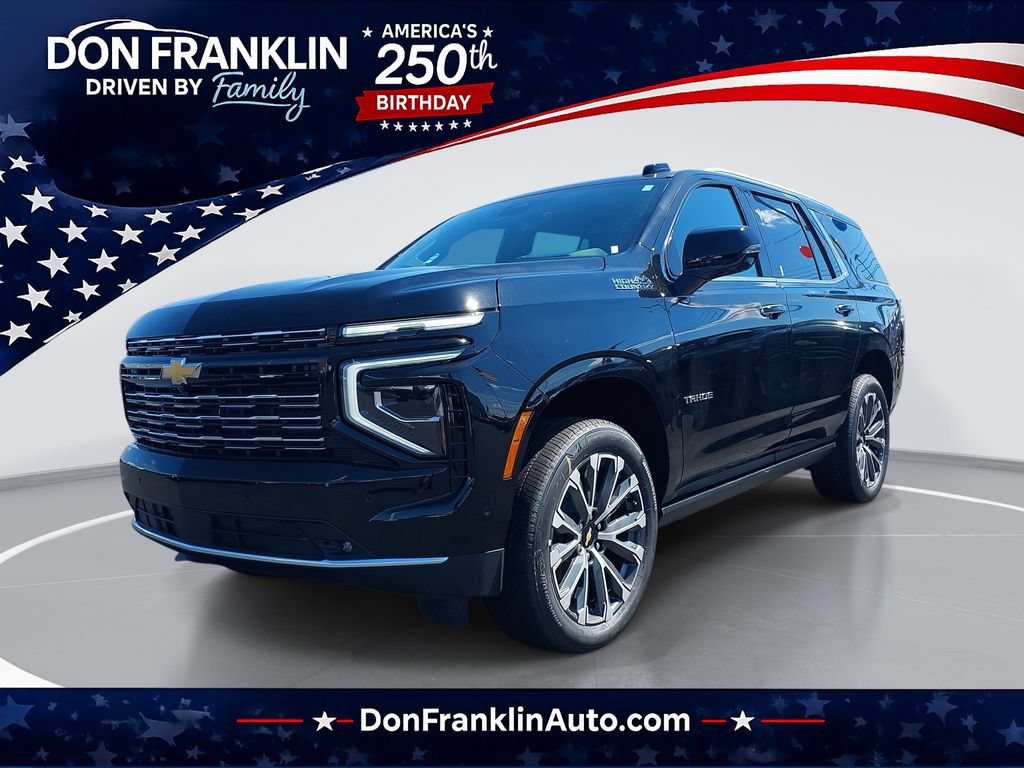 New 2026 Chevrolet Tahoe High Country AWD/4WD image 1