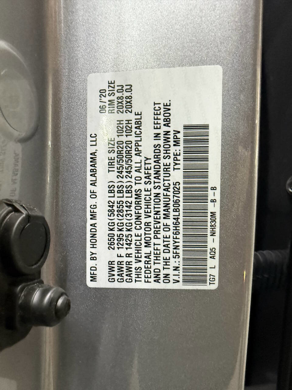 Used 2020 Honda Pilot Touring image 32