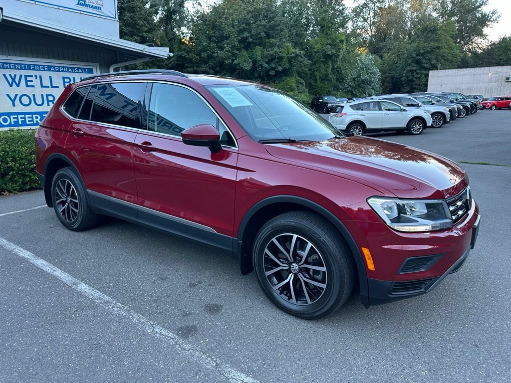 Used 2021 Volkswagen Tiguan SE AWD/4WD image 3