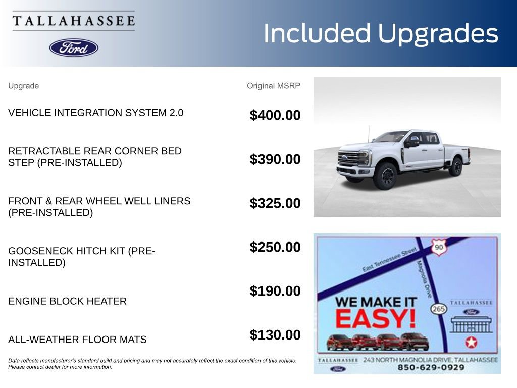 New 2025 Ford F250 Platinum w/ Platinum Plus Package image 7