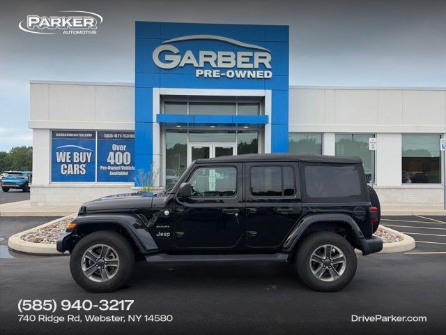 Used 2022 Jeep Wrangler Unlimited Sahara w/ LED Lighting Group