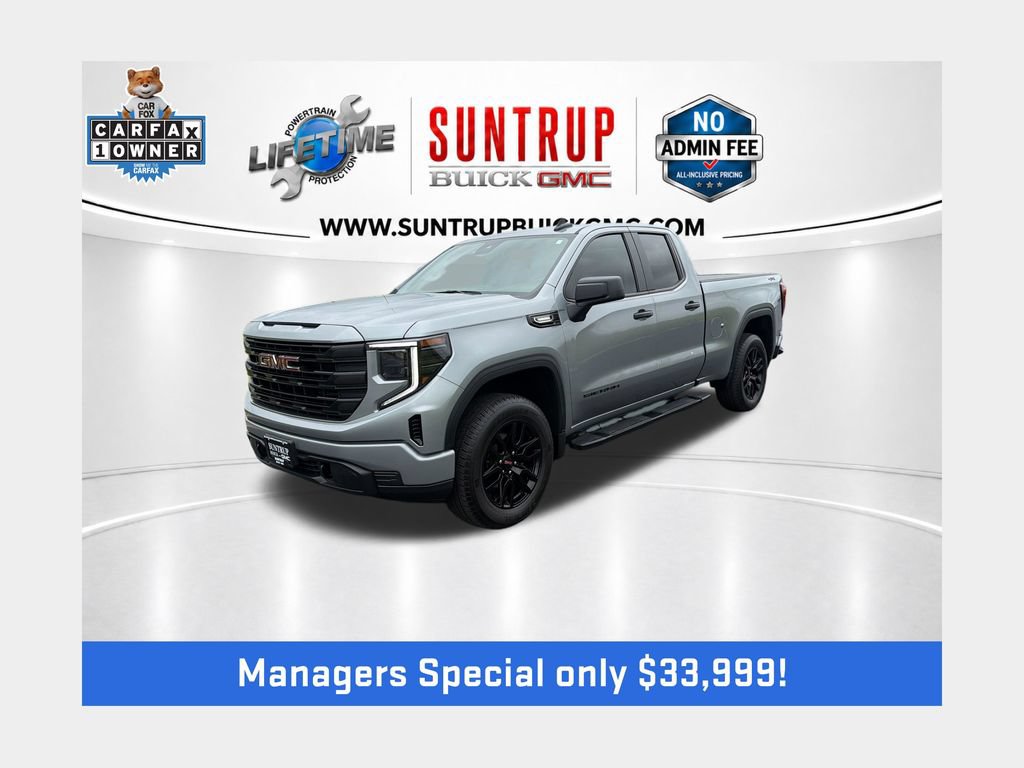 Used 2025 GMC Sierra 1500 Pro w/ Graphite Edition AWD/4WD image 1