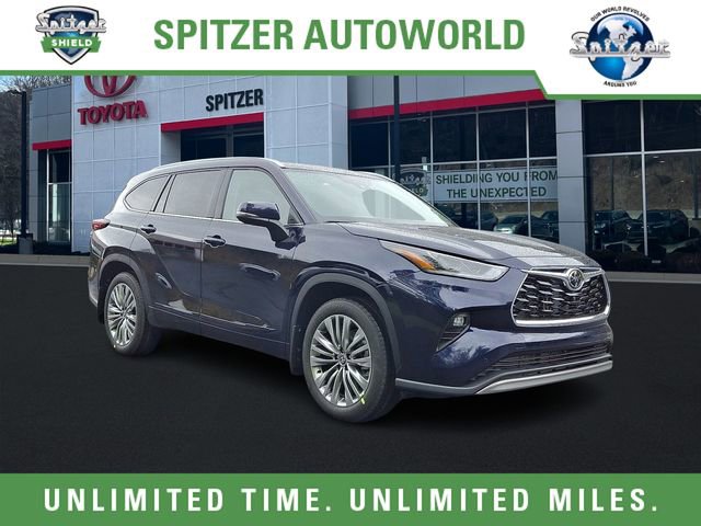 New 2025 Toyota Highlander Platinum video 1