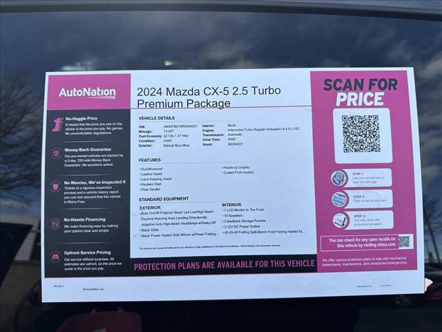 Used 2024 MAZDA CX-5 2.5 Turbo w/ Premium Package image 25