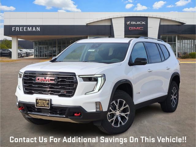 New 2026 GMC Acadia AT4 w/ Luxury Package
