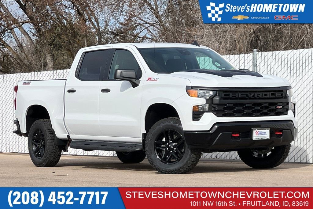 New 2026 Chevrolet Silverado 1500 Custom Trail Boss AWD/4WD image 1