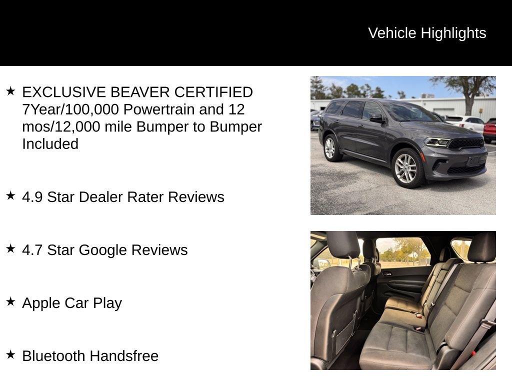 Used 2023 Dodge Durango GT AWD/4WD image 6