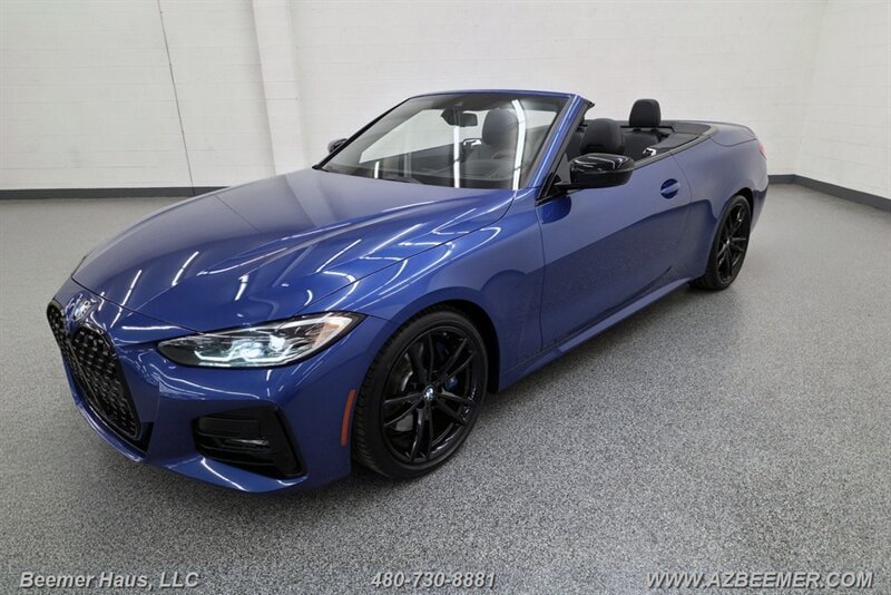 Used 2021 BMW 430i Convertible w/ M Sport Package RWD image 35