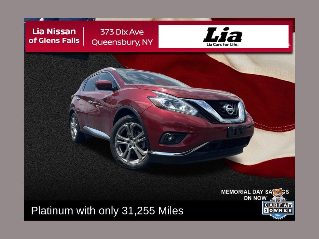 Used 2018 Nissan Murano Platinum w/ Cargo Package AWD/4WD image 1