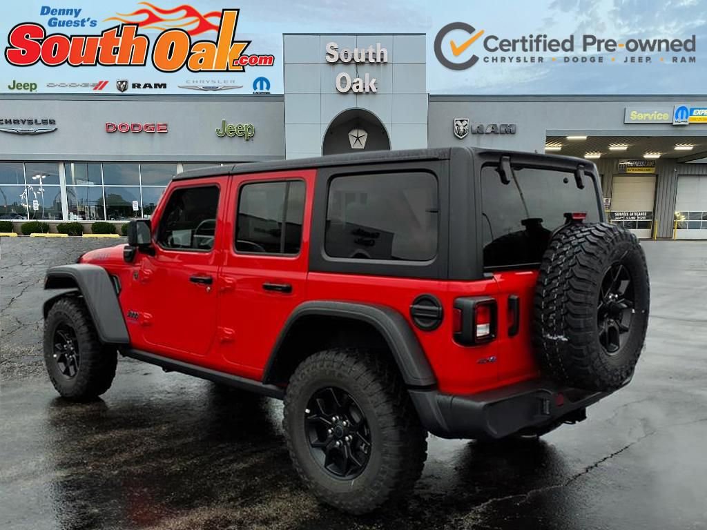 Certified 2025 Jeep Wrangler Unlimited Sport S 4xe AWD/4WD image 4